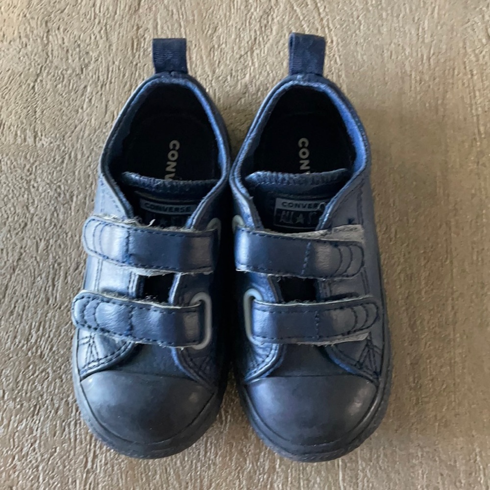Converse with Velcro straps